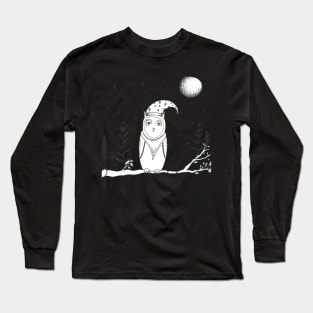 Winter Owl Long Sleeve T-Shirt